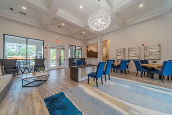 Resident clubhouse with cyber cafe, billiards and gourmet coffee bar